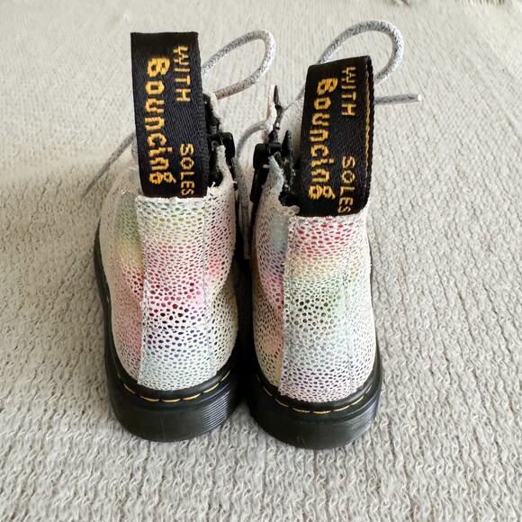 Dr. Martens Kids Iridescent Boots - Picture 7 of 10